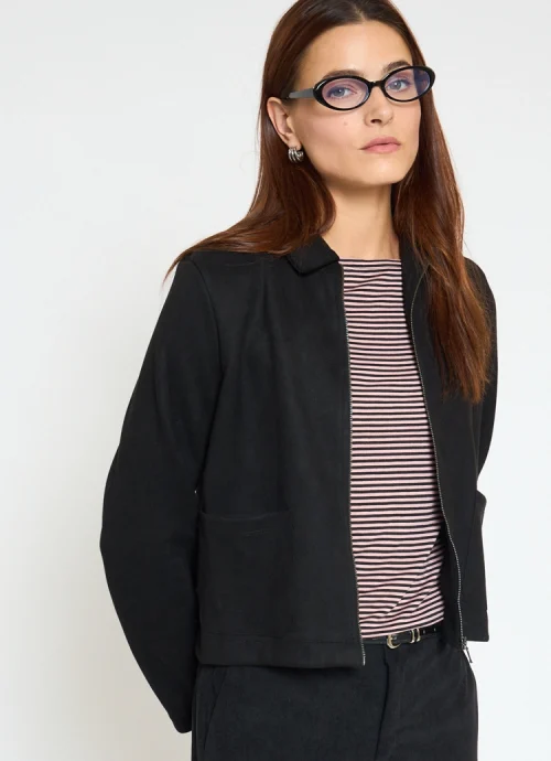ג'קט ג'מש עם רוכסן